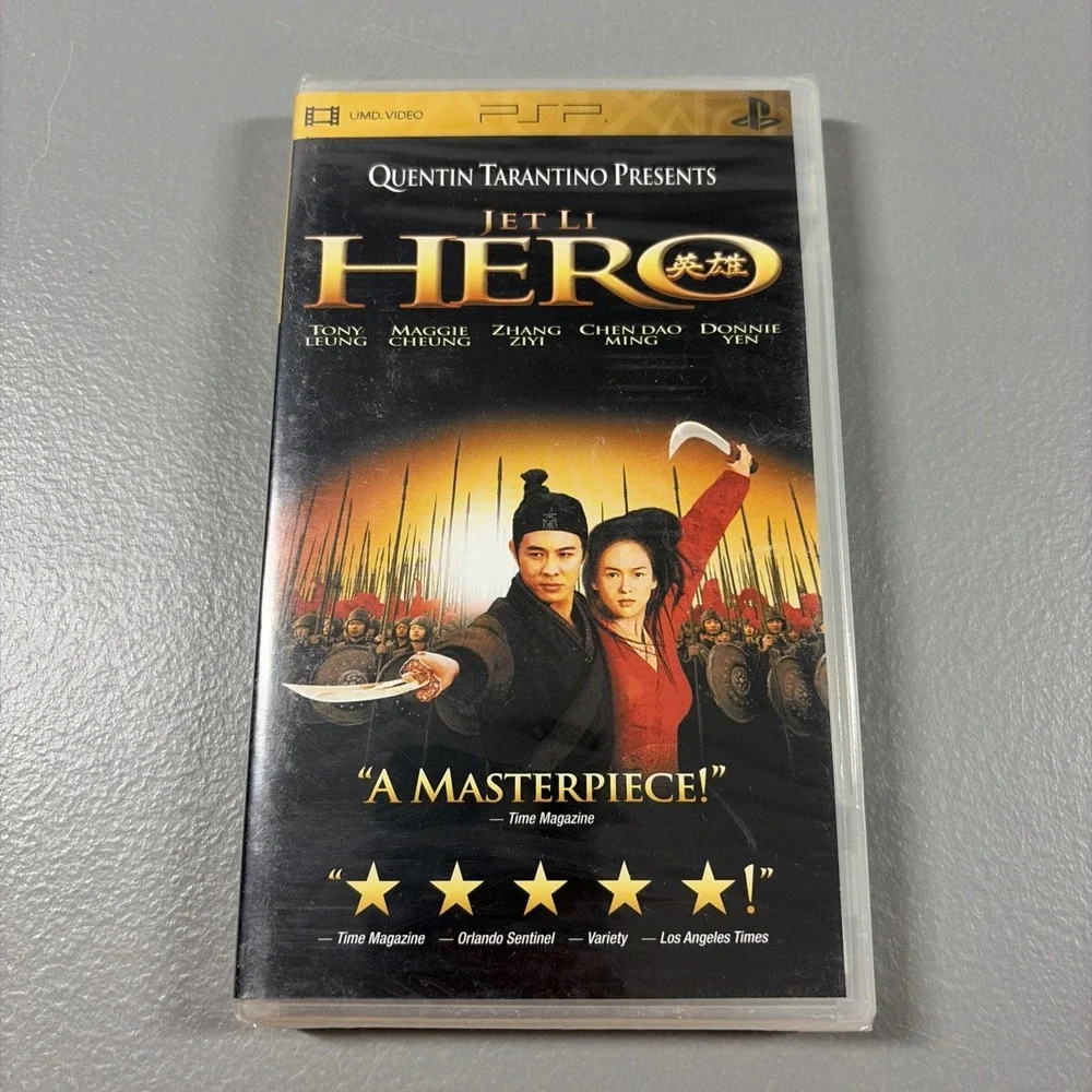 Jet Li Hero PSP UMD Video NEW Sealed Y2K VTG Tarantino Action Film